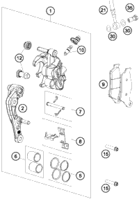 Brake Caliper Front