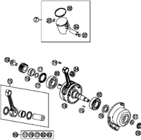 Crankshaft, Piston
