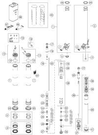 Front Fork Disassembled
