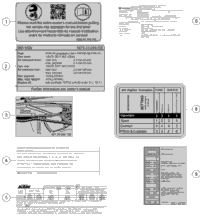 Technic Information Sticker