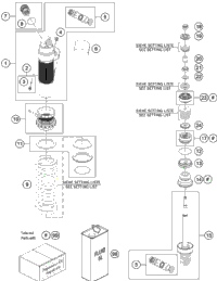 Shock Absorber Disassembled