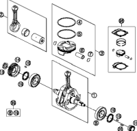 Crankshaft, Piston