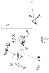 Brake Caliper Front