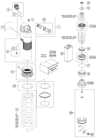 Shock Absorber Disassembled
