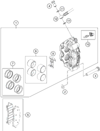 Front Brake Caliper