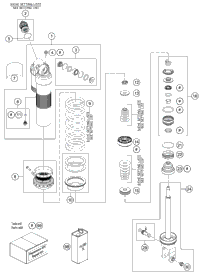 Shock Absorber Disassembled