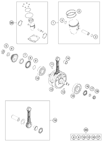 Crankshaft, Piston
