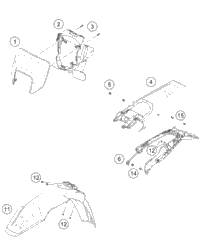 Mask, Fenders