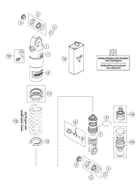 Shock Absorber Disassembled