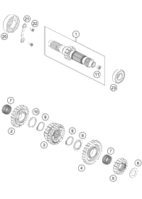 Transmission I - Main Shaft