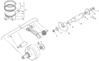 Piston, Crankshaft