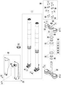 Front Fork, Triple Clamp