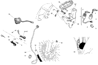 Digital Instrument, Blinkers, Horn Instrument Digital