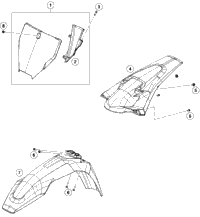Mask, Fenders