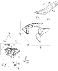Tank, Seat