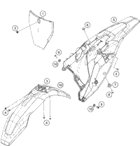 Mask, Fenders