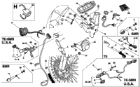 Digital Instrument, Blinkers, Horn