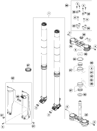 Front Fork, Triple Clamp