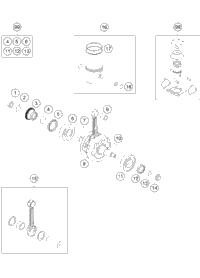 Crankshaft, Piston
