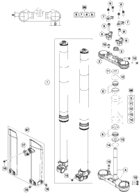 Front Fork, Triple Clamp