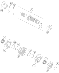Transmission I - Main Shaft