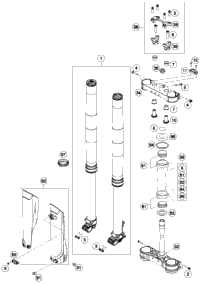 Front Fork, Triple Clamp