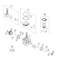 Crankshaft, Piston