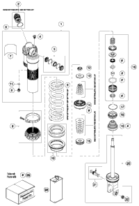 Shock Absorber Disassembled