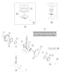 Crankshaft, Piston
