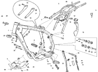 Frame, Foot Rests