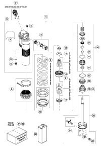 Shock Absorber Disassembled