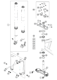 Front Fork, Triple Clamp