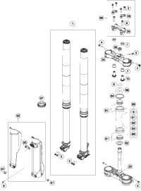 Front Fork, Triple Clamp
