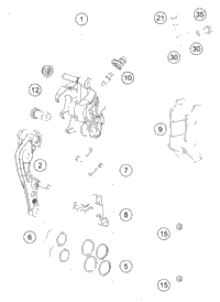 Front Brake Caliper