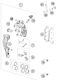 Brake Caliper Front