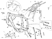 Frame, Foot Rests