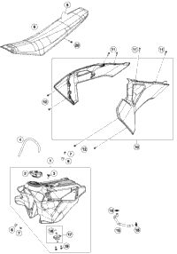 Tank, Seat