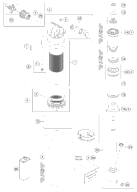 Shock Absorber Disassembled