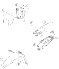 Mask, Fenders