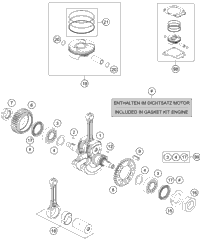 Crankshaft, Piston