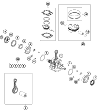 Crankshaft, Piston