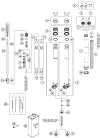 Front Fork Disassembled