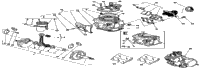 Cylinder Head, Cylinder, Piston, Crankshaft