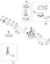 Crankshaft, Piston