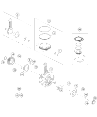 Crankshaft, Piston