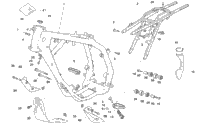 Frame, Foot Rests