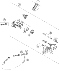 Rear Brake Caliper