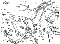Frame, Foot Rests