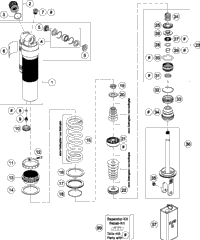Shock Absorber Disassembled