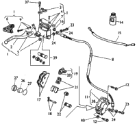 Front Hydraulic Brake